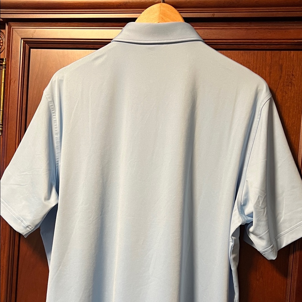 Brand New Peter Millar Summer Comfort Crown Sport Sun UPF 50+ Light Blue Polo! - Picture 6 of 15